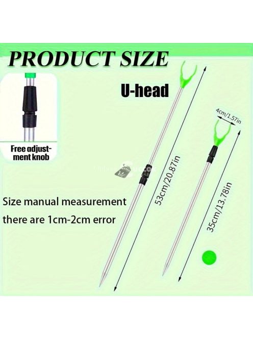 Horgászbot Tartó, U- És V-fejű Horgászbot-állvány