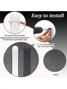 snowboard és sí falra szerelhető tároló állvány