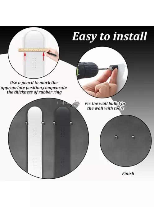 snowboard és sí falra szerelhető tároló állvány