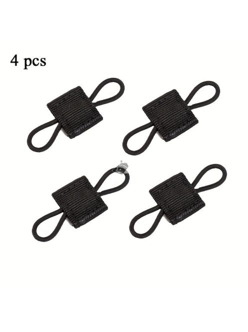 4db sokoldalú Molle heveder rögzítő rugalmas kötésű csatokkal