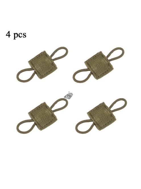 4db sokoldalú Molle heveder rögzítő rugalmas kötésű csatokkal