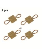 4db sokoldalú Molle heveder rögzítő rugalmas kötésű csatokkal