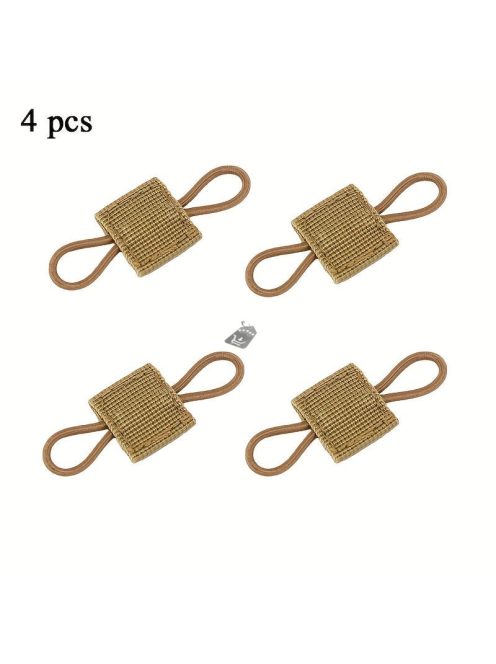 4db sokoldalú Molle heveder rögzítő rugalmas kötésű csatokkal