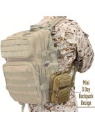 Tartós taktikai táska EDC szerszámokhoz és barkács kellékekhez