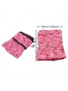 csuklótáska cipzáras tokkal és 2 zsebbel