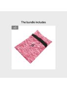 csuklótáska cipzáras tokkal és 2 zsebbel