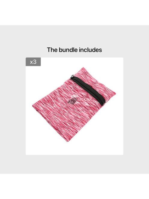 csuklótáska cipzáras tokkal és 2 zsebbel