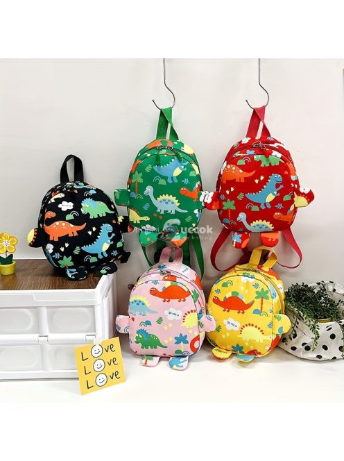 Dinoszaurusz mintás gyermek divatos szabadidős sport hátizsák