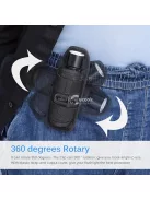 Hátizsák pántjára akasztható zseblámpa tartó