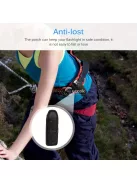 Hátizsák pántjára akasztható zseblámpa tartó