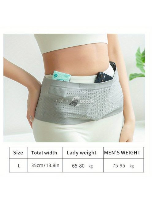 Varrat nélküli kötött sport deréktáska