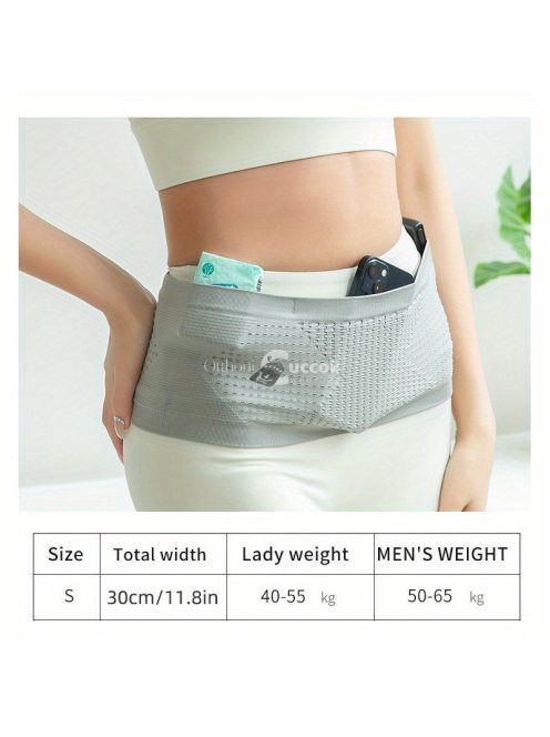 Varrat nélküli kötött sport deréktáska