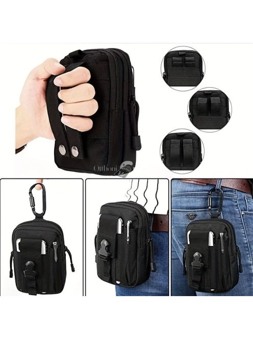 Férfi Taktikai deréktáska Mobiltelefonok Szerszámok tárolására