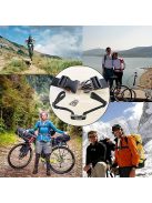 Hátizsák és mellkasi táska heveder