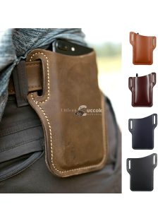 Övre akasztható bőr telefontartó