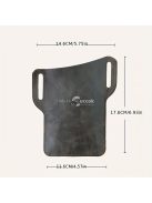 Övre akasztható bőr telefontartó