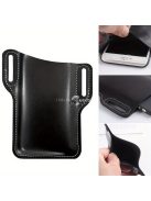 Övre akasztható bőr telefontartó