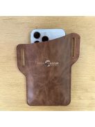 Övre akasztható bőr telefontartó