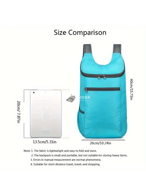 Könnyű és vízálló hordozható sport hátizsák