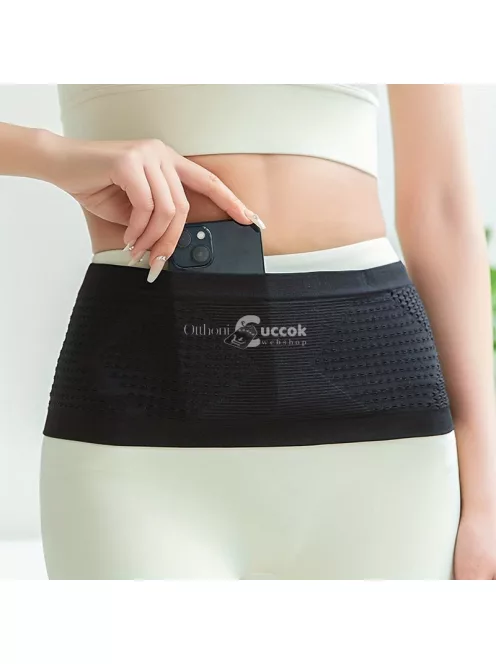 Többfunkciós, légáteresztő deréktáska szabadtéri sportokhoz és fitneszhez