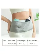 Többfunkciós, légáteresztő deréktáska szabadtéri sportokhoz és fitneszhez