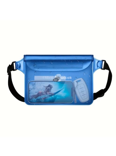 Vízálló telefon tároló táska úszáshoz, strandoláshoz