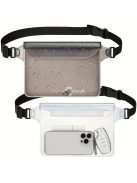 Vízálló telefon tároló táska úszáshoz, strandoláshoz