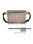 Vízálló telefon tároló táska úszáshoz, strandoláshoz