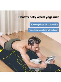 Csúszásmentes Jógaszőnyeg Igazító Vonalakkal