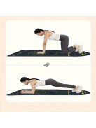 Csúszásmentes Jógaszőnyeg Igazító Vonalakkal