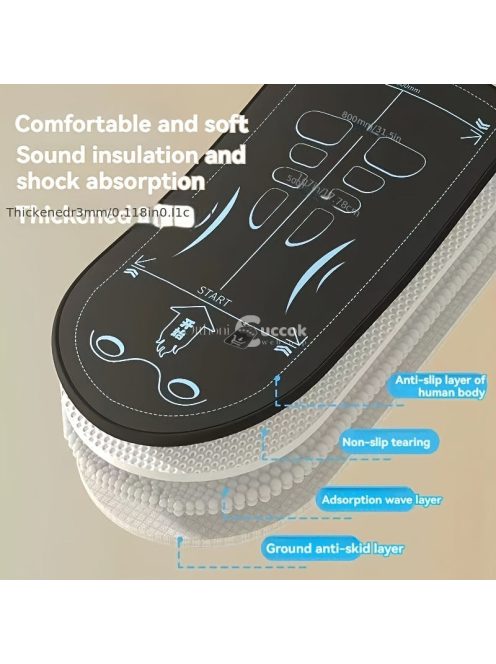 Ultra-Vékony Csúszásmentes Jógaszőnyeg