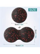 2 Darab, Fascia Masszázsgömb