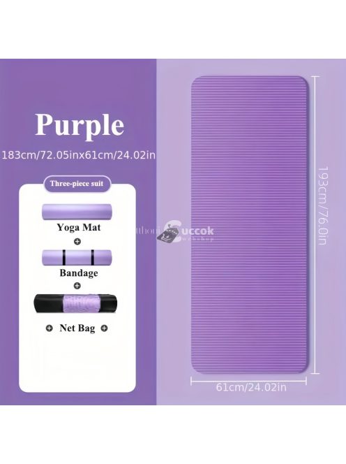 Csúszásmentes EVA jógaszőnyeg férfiaknak és nőknek