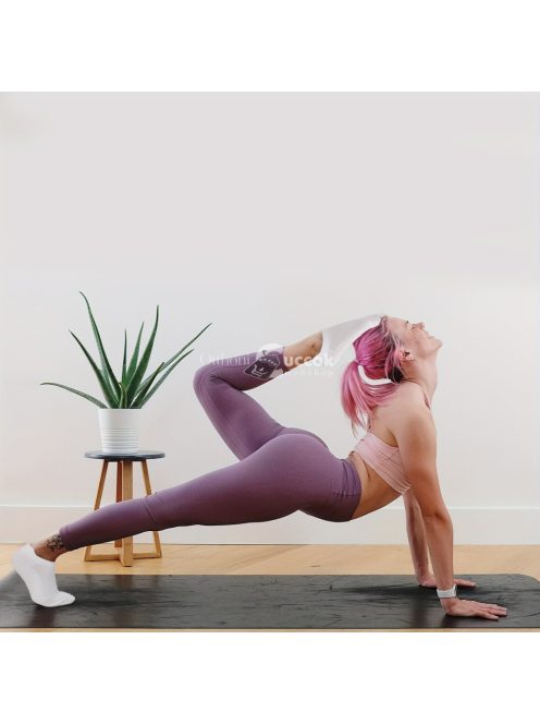 4 pár női pilátesz zokni, csúszásmentes tappancsokkal