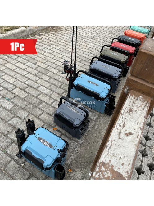 Többfunkciós horgászbőrönd