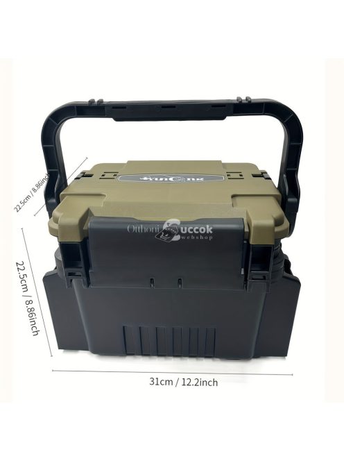 Többfunkciós horgászbőrönd