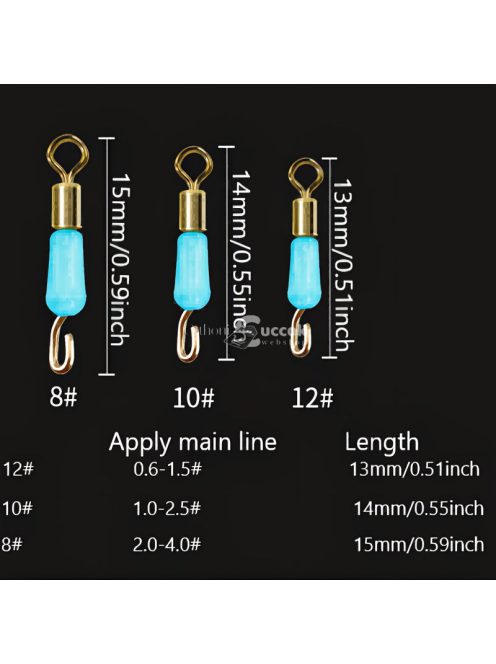 200db több méretű szilikon anyagú klip szett