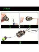 1db Etető , Horgászcsali Tartóval