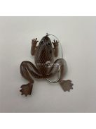 3D puha szilikon békacsali horoggal