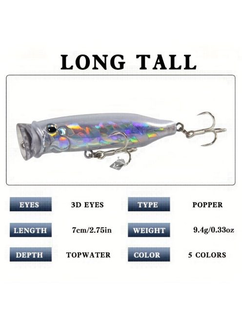 Popper Minnow horgászcsali