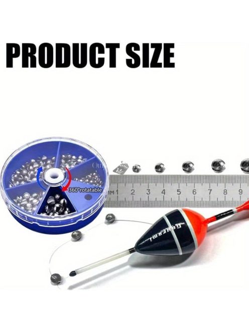 100db Prémium Ólomnehezék Kényelmes Tárolódobozzal