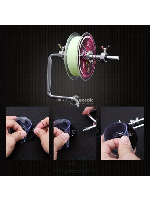 Alumínium ötvözet horgászzsinór felhúzó