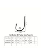 Extra éles horgászkészlet - T-alakú nyárs kialakítás, 5 horog zsinórral