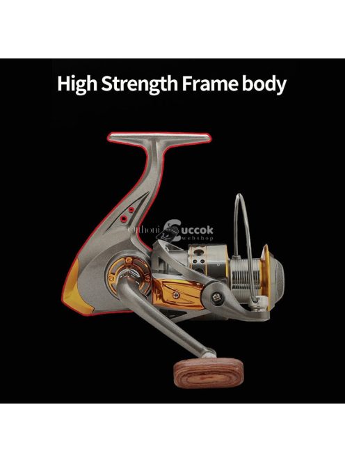 100 kg maximális vontatású pergető horgászorsó