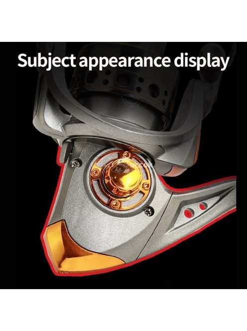 100 kg maximális vontatású pergető horgászorsó