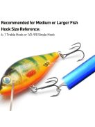 1db Easy Fish Hook Remover - T Alakú Eszköz A Gyors És Fájdalommentes Horogeltávolításhoz