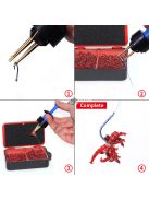 1db könnyű hordozható csalicsipesz