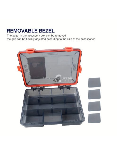 Műanyag Horgászkellék Tároló Doboz