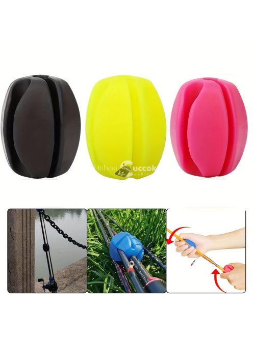 Újrafelhasználható Horgászbot Tartó - Műanyag Tojás Alakú