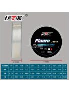 1db FTK 100m Fluorocarbon Bevonatú Nylon Monofil Horgászzsinór